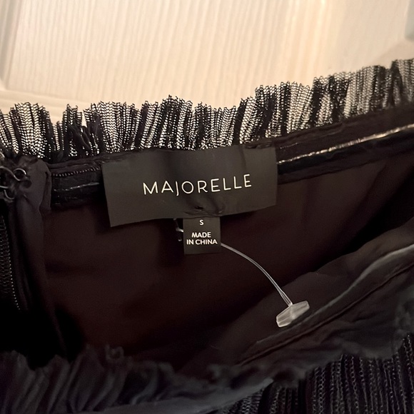 MAJORELLE Zata Dress in Black - Picture 10 of 12